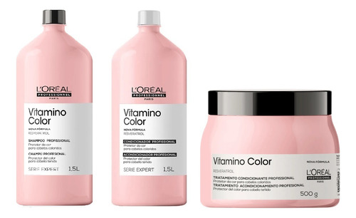 Kit Loreal Vitamino Color - Trio Tamanho Profissional