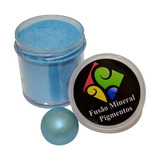Pigmento Perolado Azul Claro P/ Resinas, Epóxi, Poliest -10g