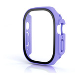 Protector Case Mica Para Apple Watch Ultra 49mm Lila