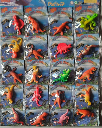 20 Cresencios Dinosaurios Relleno Para Piñata Cotillon Dino