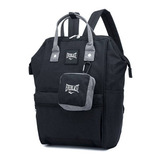 Mochila Cartera Everlast Boca De Pez + Monedero +  6 C !