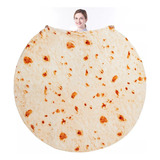 Cobija Grande Diseño De Burrito Tortilla De Alta Calidad 2 M