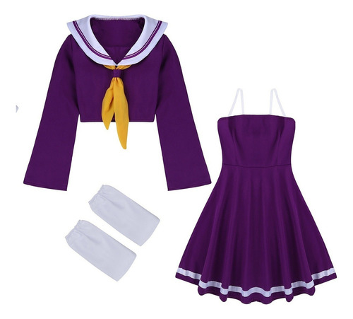 1 Ime Traje Cosplay Ropa Vestido Uniforme Escolar Japonés #m