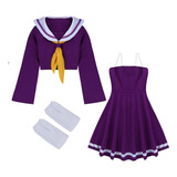 1 Ime Traje Cosplay Ropa Vestido Uniforme Escolar Japonés #m