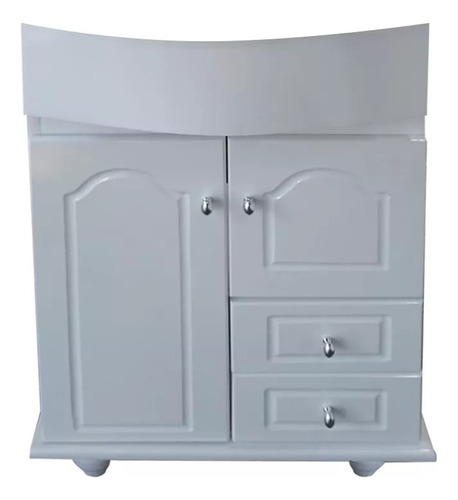 Vanitory 50 X 40 2 Puertas Y 2 Cajones (mueble Solo)