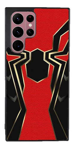 Funda Para Galaxy Spiderman Iron Spider Araña Rojo Negro