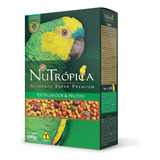 Ração Papagaio Super Premium Com Frutinhas 600g Nutrópica