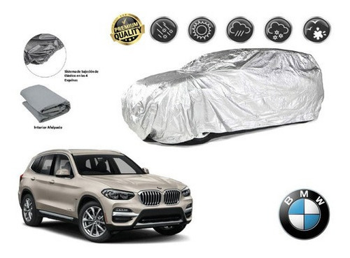 Funda Cubreauto Afelpada Premium Bmw X3 2017 A 2020