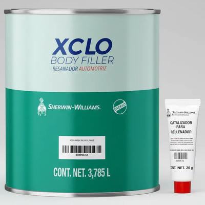 Pasta Resanador Automotriz Xclo Body Filler 3.78 Lts Sherwin | Envío gratis