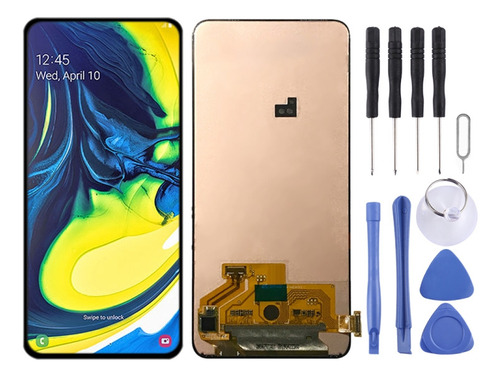 Pantalla Lcd Super Amoled Original Para Samsung Galaxy A80 C