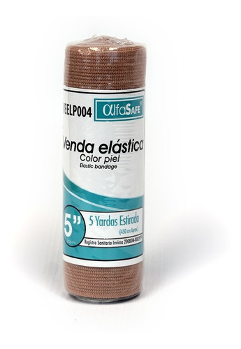 Venda Elastica Color Piel 5x5 Yardas 