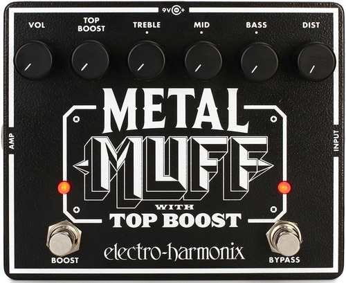 Pedal Electro Harmonix Big Muff Metal Muff Top Boost