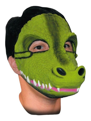 Máscara Animal Jacaré / Crocodilo - Fantasias