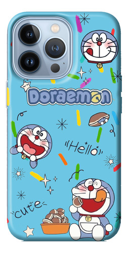 Estuche Doraemon Raimbow Arcoiris Para iPhone Samsung