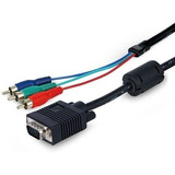 Cabo Adaptador Vga Para Rca/av It Blue 1,5m