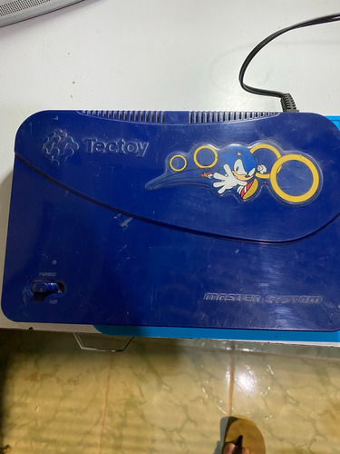 Console Tectoy Sega Master System Evolution Standard Cor  Azul