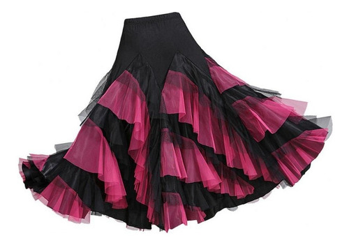 Salón Falda De Flamenco Vals Ropa De Baile Trajes