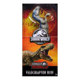 Jurassic World Dominion Velociraptor Blue Mattel 15cm 