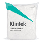 Estopa, 1 Kg. Color Blanco, Klintek 57000