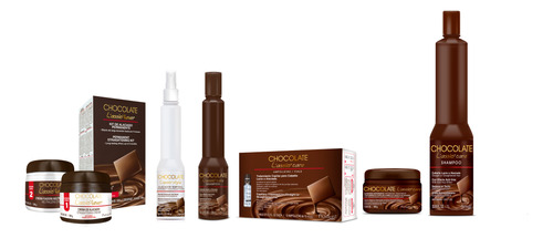 Kit Mantenimiento Alaciado Chocolate Nutrapel + Shampoo 1 Lt