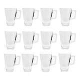 Set X12 Pocillos Cafe Mediano Vidrio Nespresso Dolce Gusto