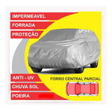 Capa Cobrir Carro Impermeavel Forrada - Proteção Uv Chuva +