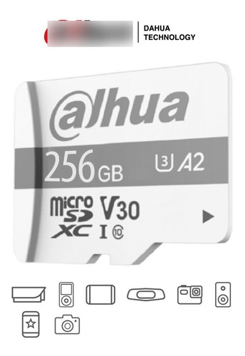 Memoria Micro Sd Dahua P100 256g Para Cctv Tienda9cl