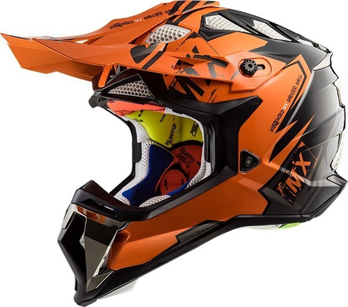 Casco Cross Ls2 Mx 470 Subverter Linea 2018 Competicion Cts!