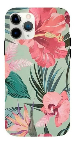 Funda Para Samsung Antigolpe Con Diseños De Flores