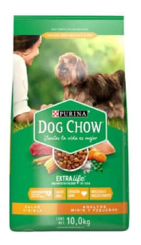 Dog Chow Adulto Extra Life 10 Kg Alimento P Perro Croqueta