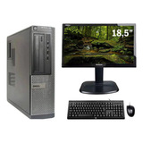 Cpu Dell Optiplex 390 Core I3 2ª G 4gb 500gb + Monitor 18,5'