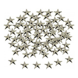 6 X 100 Remaches De Estrella De Cinco Puntas De Metal Para