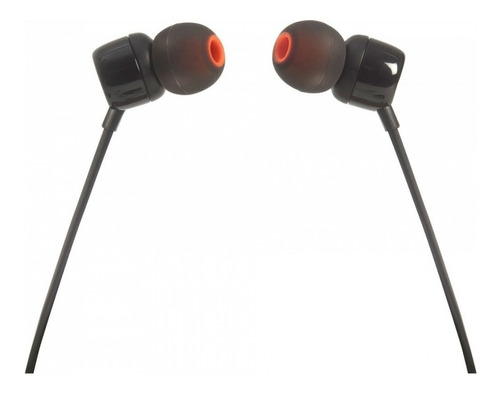 Auriculares Jbl Tune 110 Negro Microfono - Garantía Oficial