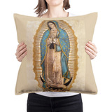 Cojin Decorativo Virgen De Guadalupe Cultura Mexico Diseño