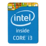  Sticker Intel Core I3 Modelos 4th/5th Generación Calcomania