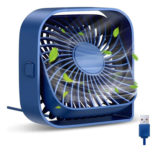 Ventilador De Escritorio Silencioso Portátil Usb Usb Calor