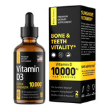 Suplemento De Vitamina D3 10000 Iu | Gotas Lquidas De Vitami