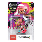 Amiibo Splatoon 2 Inkling Girl Neon Pink Nintendo Switch 3ds