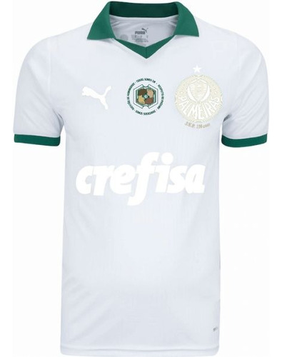 Camisa Puma Palmeiras Somos Sociedade 2024 - Branca