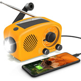 Radio Solar Emergencia, Manivela,greadio Con Am Fm Bluetooth