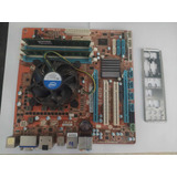 Kit Placa Mãe Itautec + Core I5 2400s 2.5 Ghz + 8gb  Espelho