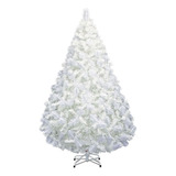 Arbol Navidad Blanco Pino Pachon California 2.2m Naviplastic