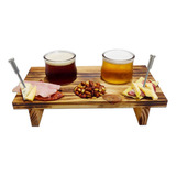 Pinta Vaso Birra Cervecero Beer Set X 10 Piezas Madera 