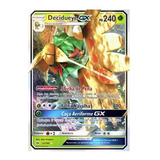 Carta Pokémon Decidueye Gx 12/149 Sol E Lua