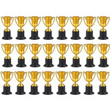 Juvale Premio Trofeos - 24 Paquete Plástico Copas De Oro Tro