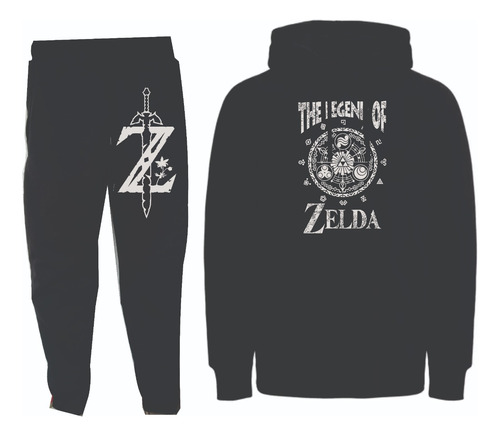 Conjuntos Cap Sudadera Y Jogger The Legend Of Zelda 