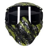 Careta Hk Hstl Motocross Gotcha Airsoft Pantiball Tactica Xc