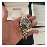 Reloj Rolex Automatico Zafiro Gmt Bitono Con Caja 40mm 