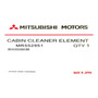 Filtro De Aire Motor Outlander 2.4 2003 Al 2007 Lancer Signo Mitsubishi Outlander