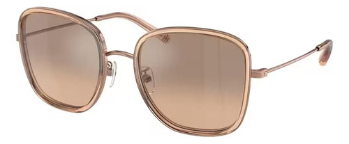 Tory Burch Tyd 53mm Gafas De Sol Cuadradas Con Espejo Transp